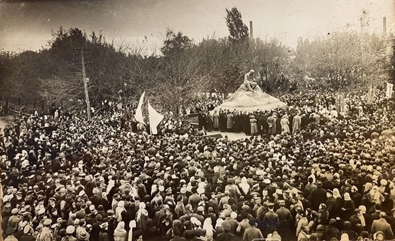 відкриття памятника шевченку в ромнах