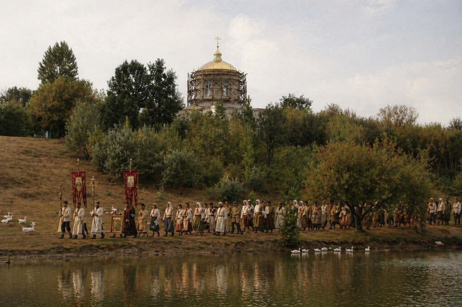 ші ходинці йдуть на свято георгія змієборця